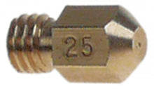 pilot burner nozzle LPG bore ø 0,25 mm code 25  thread 7/32" (28G) WS 6
