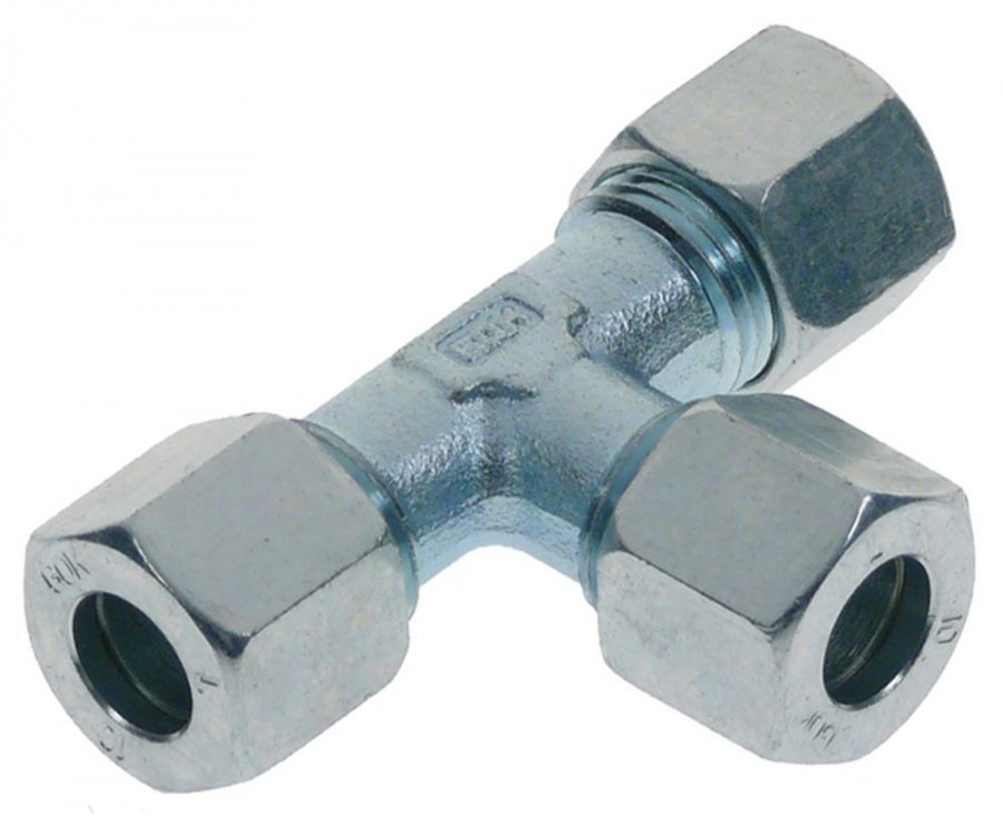 Racord teu cu presetupa pentru teava ø 10 mm - 106488