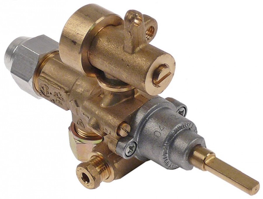 gas tap alternatives to EGA type GPEL21D gas inlet M15x1 (tube ø 10mm)