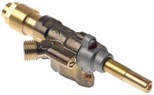 Robinet de gaz Sabaf 10, intrare gaz flansa ø 23 mm, racord termoculpla M8x1 mm, ax 8x6.5 mm - 106577