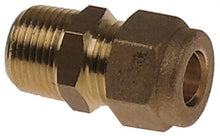 Racod 3/8" pentru teava ø 10 mm, din alama - 106617