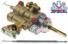 Robinet de gaz termostatic PEL tip 25ST, Tmax. 280°C, intrare gaz flansa ø 21 mm, iesire gaz filet M16x1.5 mm - 106648