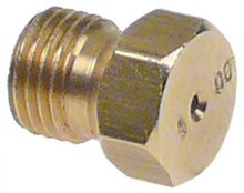 gas injector M7x0,75mm WS 8 bore ø 1mm