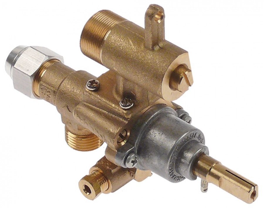 gas tap alternatives to EGA type GPEL22D with nozzle outlet (without nozzle)