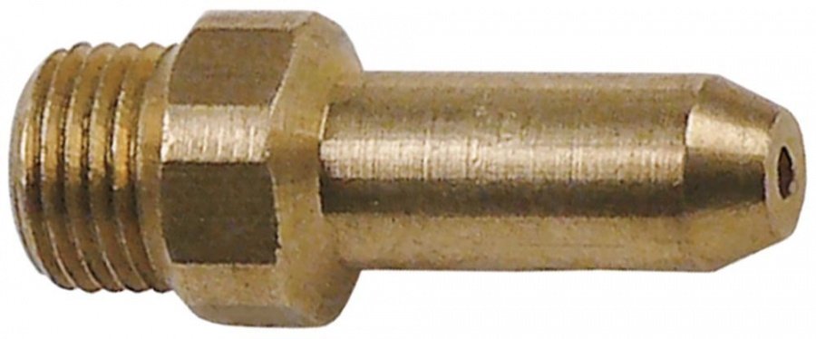 gas injector M10x1 WS 12 bore ø 1,45mm L 30mm