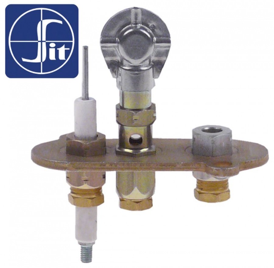 pilot burner SIT type 160 series 3 flames natural/liquid gas nozzle ø 0.25/0.41mm