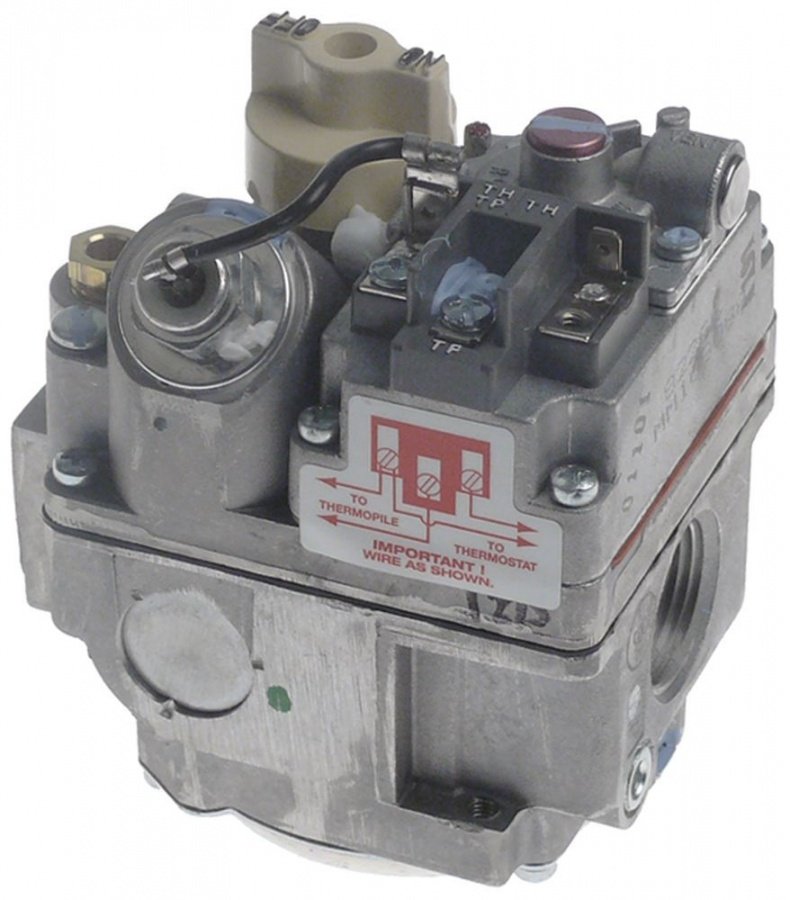 Valva de gaz Robertshaw 7000BMVR-LP, 700 mV, GPL, racorduri gaz 3/4" - 106726