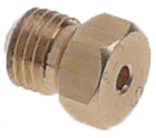 gas injector M6x0,75 WS 7 bore ø 0,73mm
