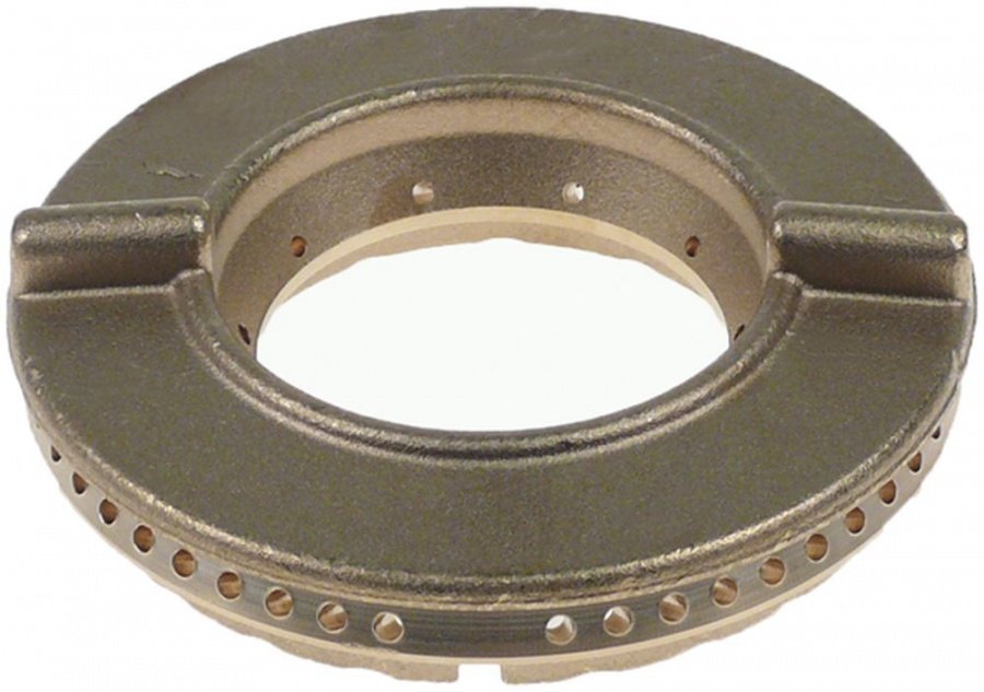 Capac coroana arzator ø 102 mm, 5,5 kW, cu gaura centrala - 106752