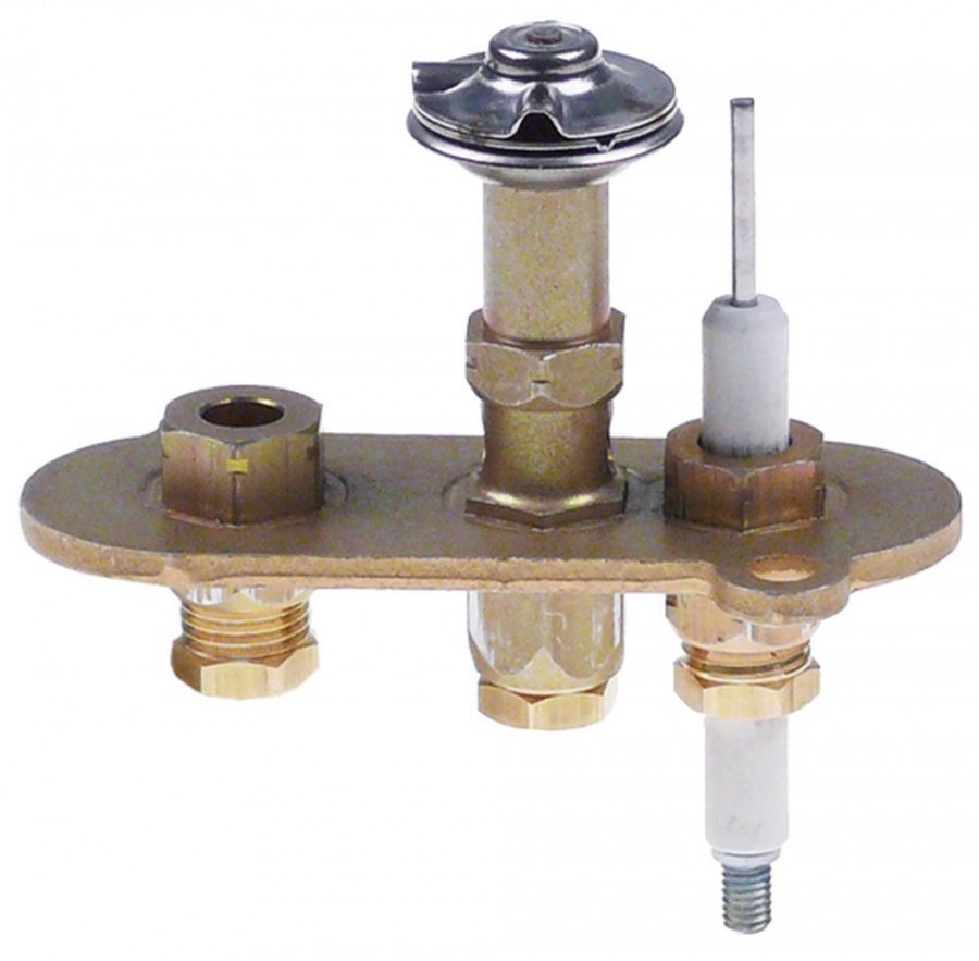 Arzator pilot SIT tip 160, cu 3 flacari, duza ø 0,51 mm, pentru teava gaz 4  mm - 106758