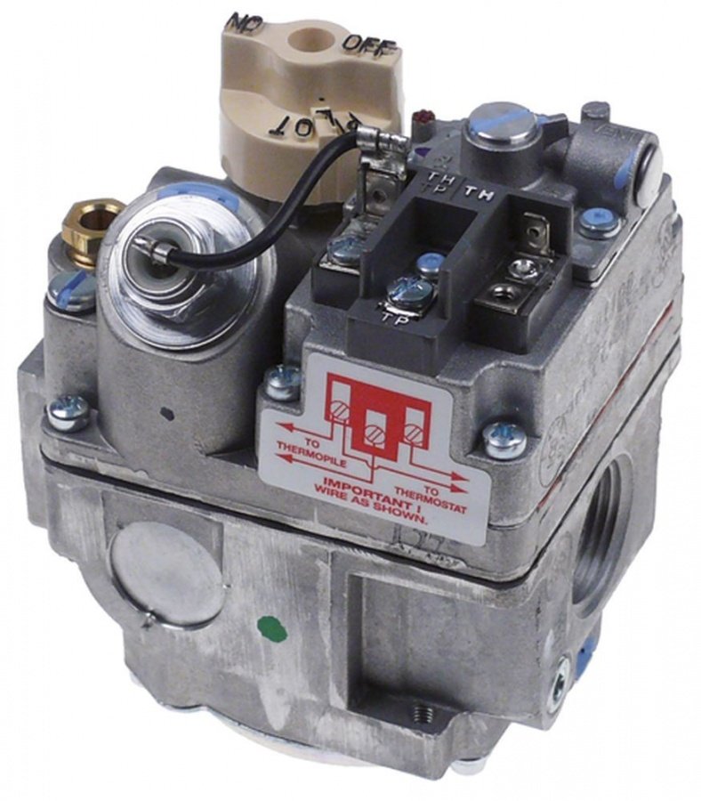 Valva gaz 7000BMVR millivolt, racorduri 3/4", racord pilot 1/4" - 106792