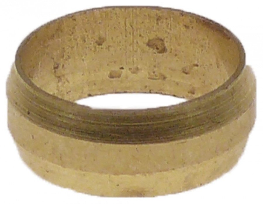 olive ID ø 14,3mm ED ø 16,5mm Qty 1 pcs brass L 6,5mm