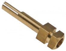 gas tap spindle shaft ø 8x6,5mm shaft length 48/16mm for knob suitable for EUROSIT