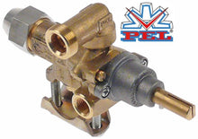 Robinet de gaz PEL 21S intrare gaz flansa ø 21 mm, iesire gaz filet M16x1,5 mm, duza bypass ø 0 mm - 106841