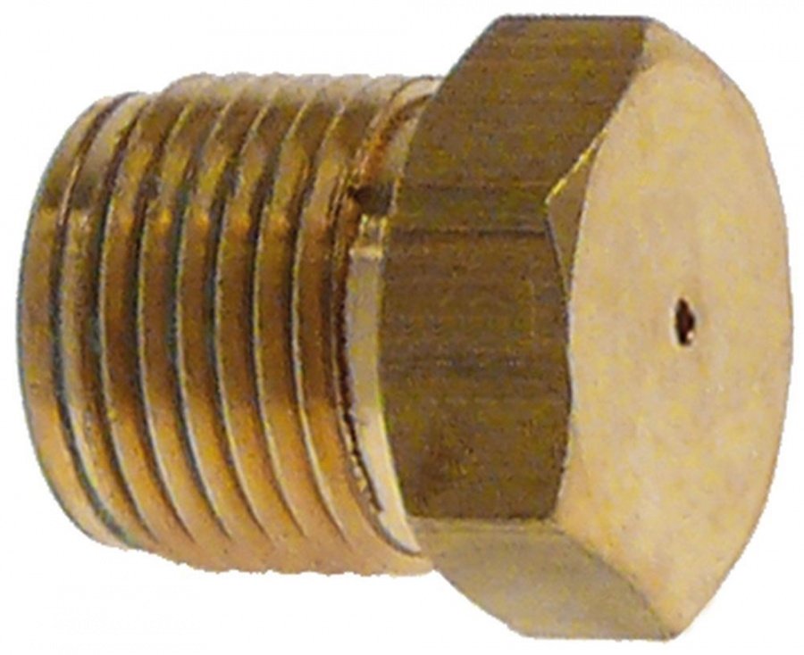 Duza de gaz M12x1 mm, hexagon 13 mm, ø 1,7 mm - 106856