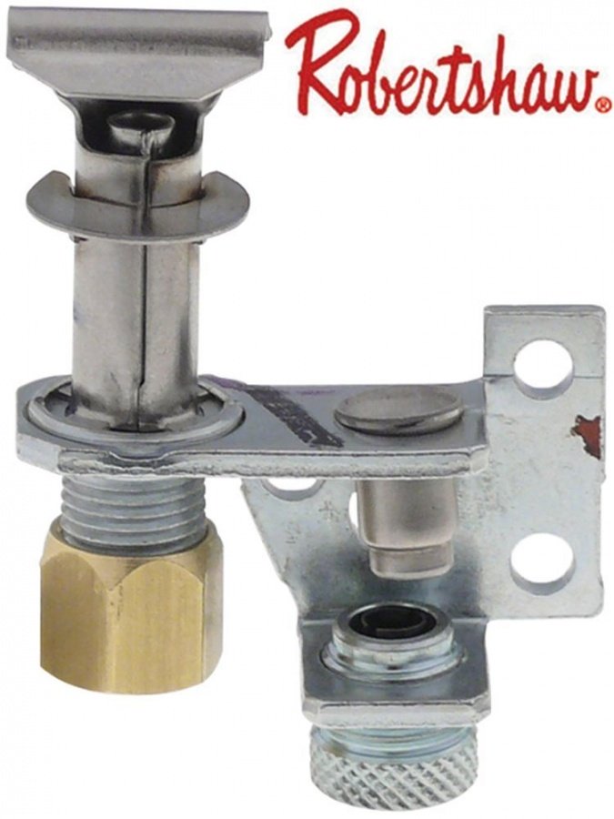 pilot burner ROBERTSHAW type 3CHA-1 2  natural/liquid gas code 18/10 for pipe ø 1/4" CCT