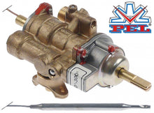 Robinet de gaz termostatic PEL 25ST, 100-300°C, fixare cu colier pe teava ø 21 mm - 106987