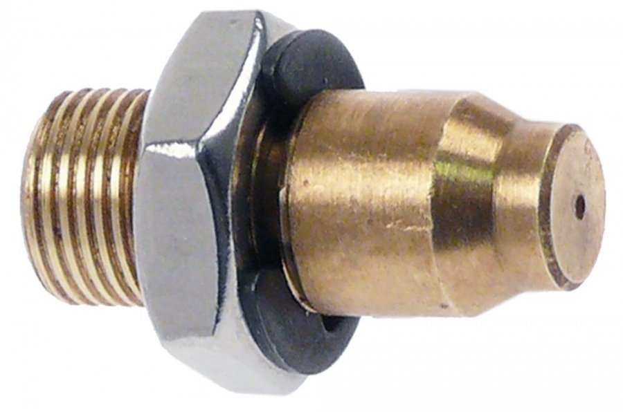 gas injector M12x1 WS 19 bore ø 1,1mm natural gas for double burner
