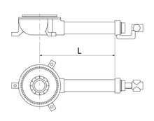 Arzator complet ø 80mm, L 175mm - 107042, LF3025754