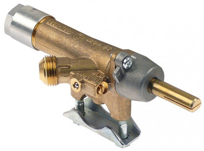 Robinet de gaz Copreci type CAL-5200, ax ø 8x6,5 mm, lungimi ax 27/12 mm - 107165