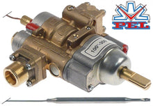 Robinet de gaz termostatat PEL tip 24STS, 100-300°C, intrare/iesire gaz M20x1,5 mm (tub ø 12/10mm) - 107209