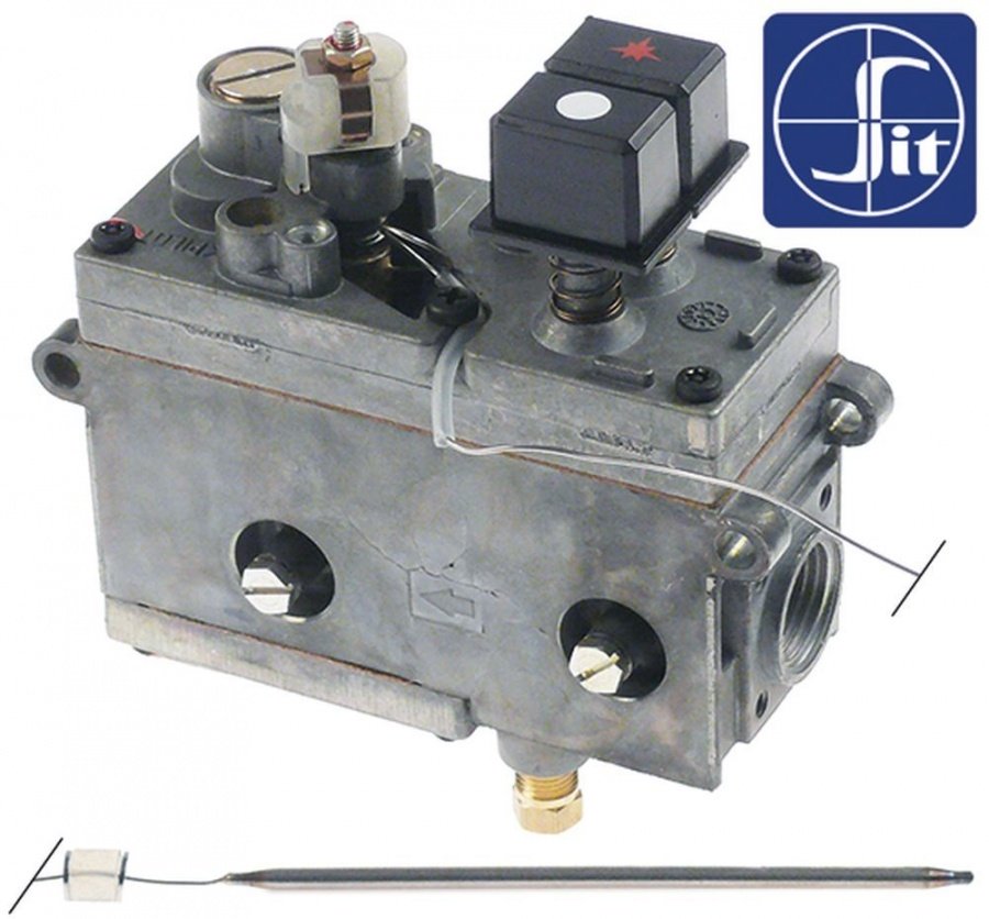 gas thermostat without cap, button and angle SIT type MINISIT 710 t.max. 210°C 70-210°C