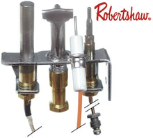 pilot burner ROBERTSHAW type 4SHR-44 3 flames LPG code 11 for pipe ø 1/4" CCT