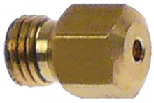 gas injector M6x0,75 WS 7 bore ø 1,95mm