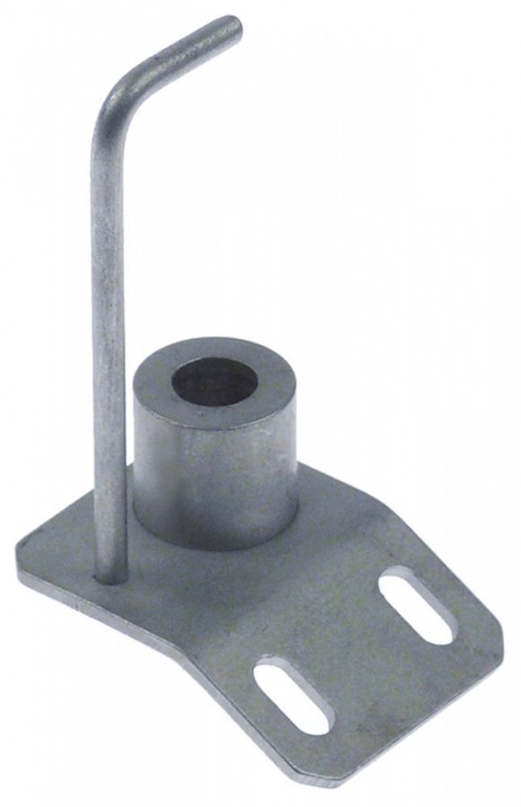 bracket for ignition electrode L 41 mm, W 32 mm, bore ø 8,5 mm