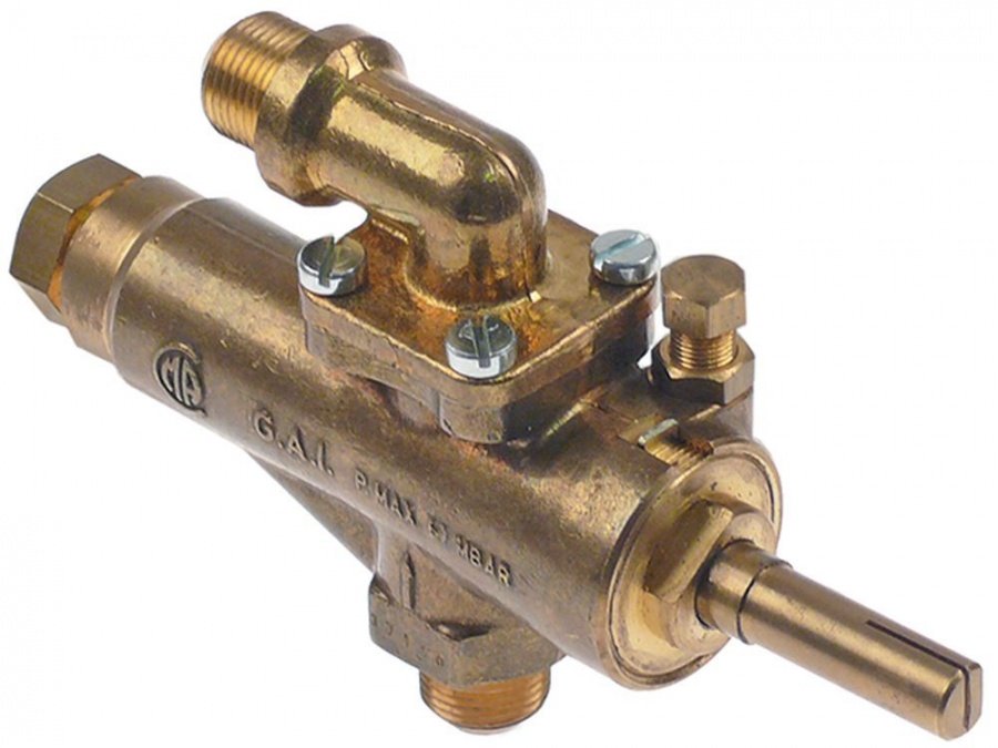 gas valve GAI gas inlet 3/8" (tube ø 10mm) gas outlet 3/8" (tube ø 10mm)