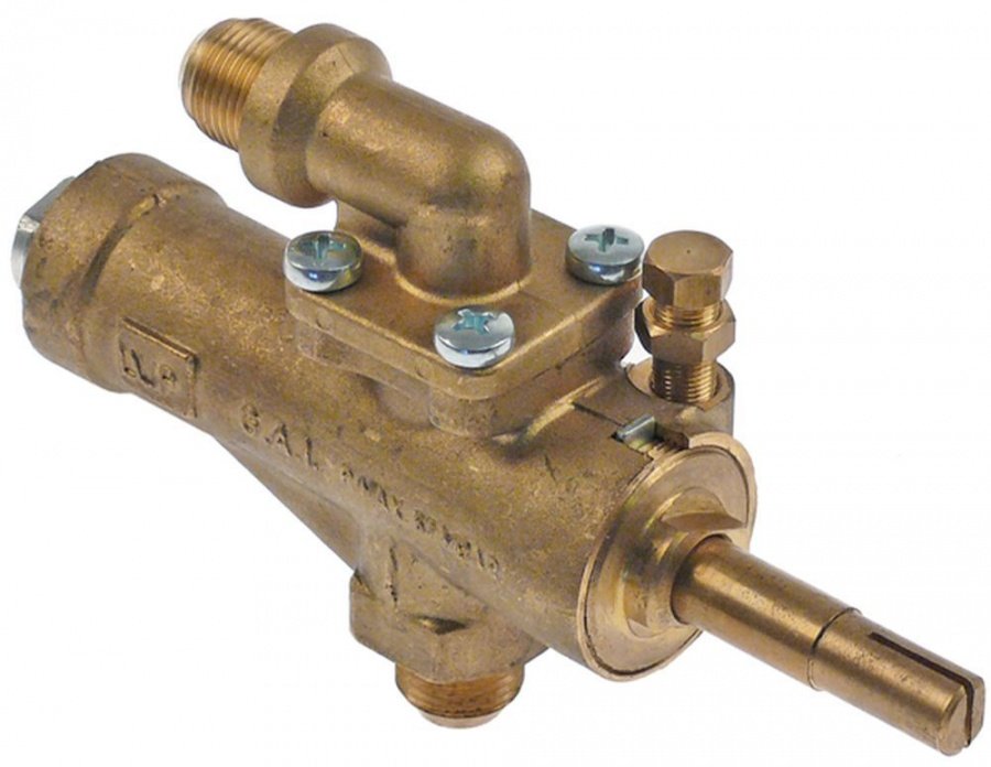 gas valve GAI gas inlet 3/8" (tube ø 10mm) gas outlet 3/8" (tube ø 10mm)