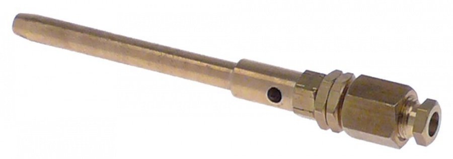 pilot burner GAI 1 flame without nozzle L 85mm M4,5x0,5