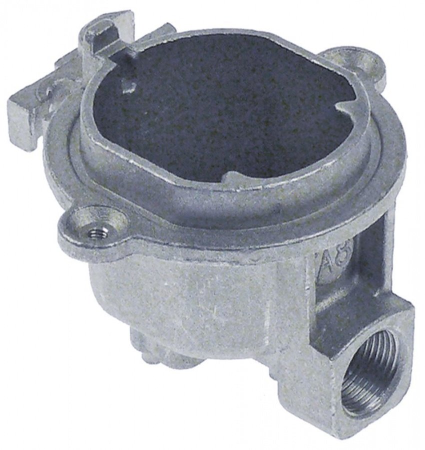 burner lower part 1,8 kW for igniter ø 6 mm for thermocouple ø 6 mm without nozzle