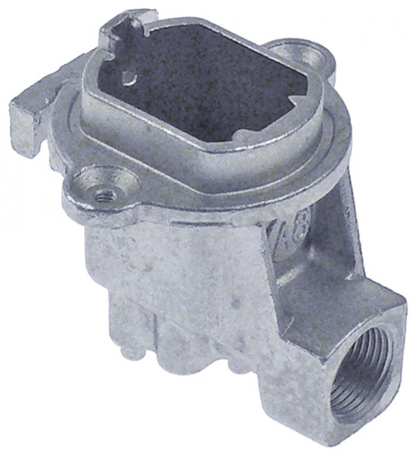 burner lower part 1 kW for igniter ø 6 mm for thermocouple ø 6 mm without nozzle