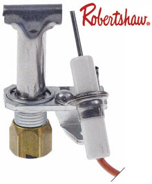 pilot burner ROBERTSHAW type 3SL-2 2 flames natural/liquid gas code 18/10 for pipe ø 1/4" CCT