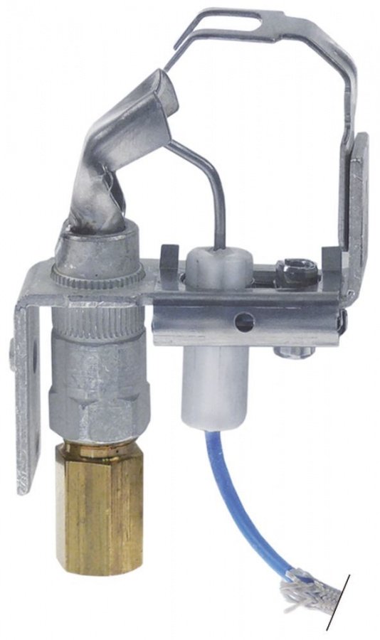 pilot burner HONEYWELL type Q3451B1186 1237 1 flame natural gas nozzle type BCR18 1/4"