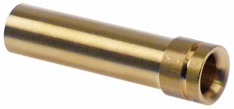 air mixing tube L 77mm ED ø 18mm ID ø 13mm brass