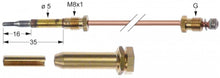 Set termocupla L 330 mm, cap ø5.0 mm, filet racord M8x1 mm - 107444