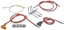 ignition electrode kit flange length 77mm flange width 25mm D1 ø 9,5mm L1 9mm L2 37/49mm