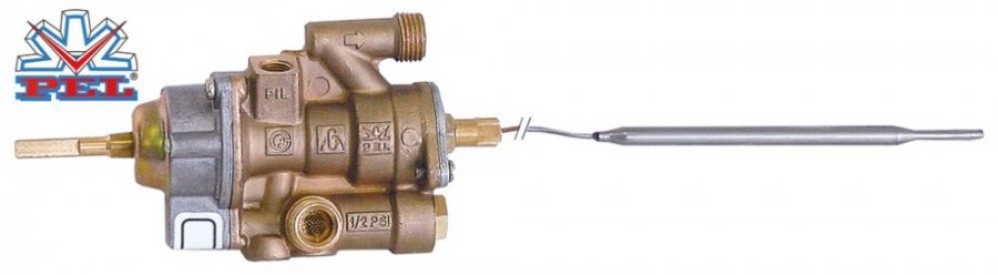 gas thermostat PEL type 25ST 90-250°C gas input M16x1,5 (tube ø 10mm)