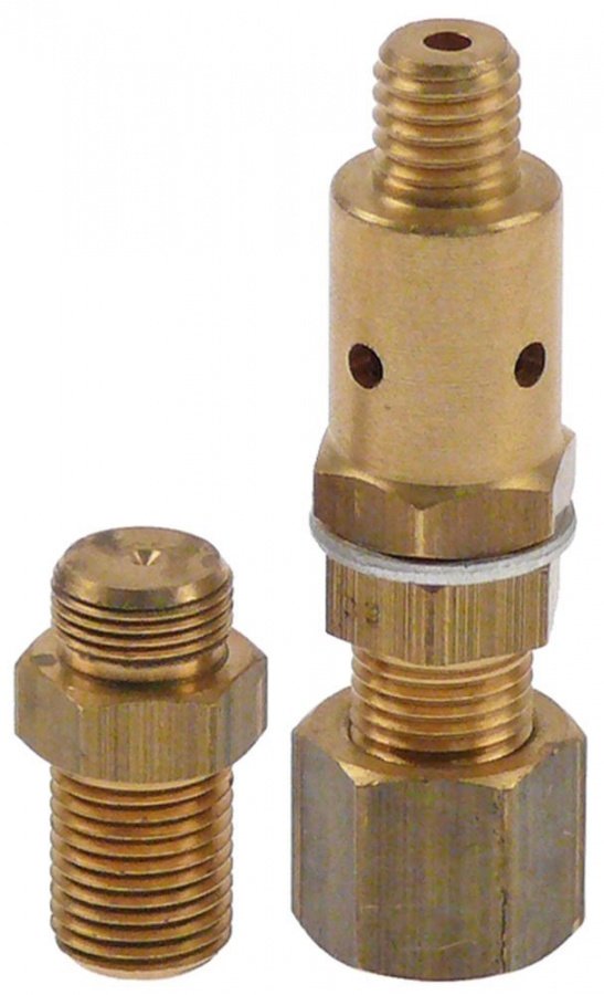 pilot burner M8 pipe connection ø4mm natural/liquid gas