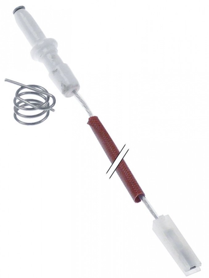 electrod de aprindere D1 ø 5mm lungime cablu 600mm racord F 2,8x0,8mm D2 ø 8.5mm LC1 14mm LC2 2mm