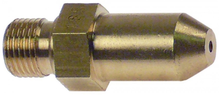 gas injector 1/8" WS 13 bore ø 1,85mm