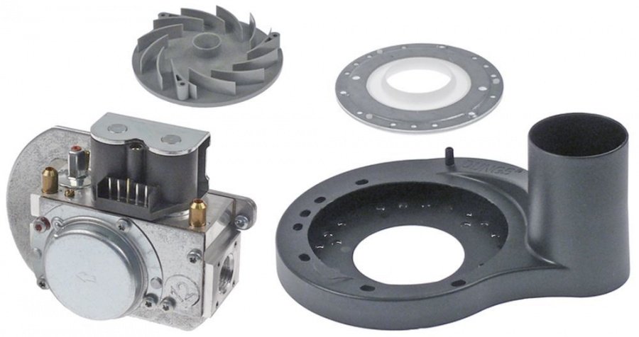 Valva de gaz DUNGS 230 V, intrare gaz 1/2", iesire 1/2", L 105 mm - 107554
