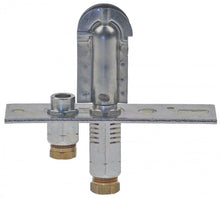 pilot burner POLIDORO 2 flames gas connection 6mm