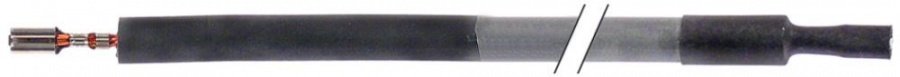 ignition cable cable length 1500mm connection F2,8mm / F2,8mm 6mm² silicone
