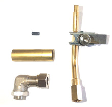 Kit arzator pilot Lincar, regulator aer, cot cu racord pentru teava ø 10mm, arzator pilot cu 1 flacara, filet M10x1mm - 107594