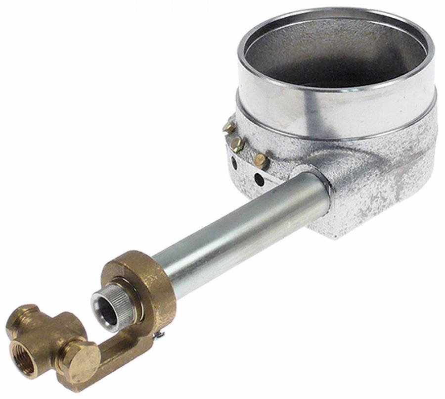 arzator tip Volcan 6kW DI ø 66mm DE ø 112mm  ø orificiu 105mm lungime țeavă 120mm