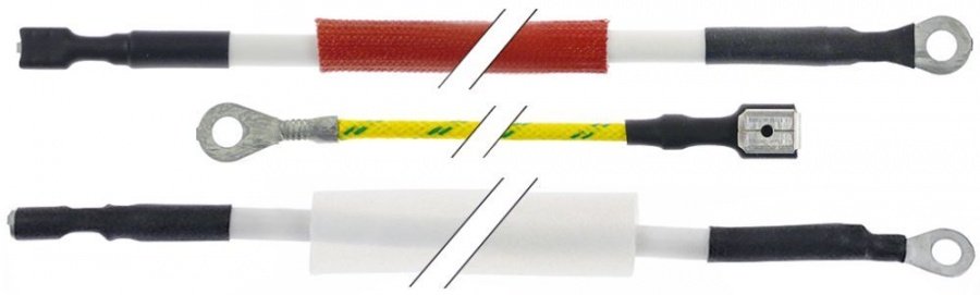 cablu de aprindere set cu 3 piese L 700mm