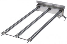 Arzator tubular cu 3 bare, L 450 x 245 mm, ø 25 mm, pentru gril Modular, Virtus - 107880